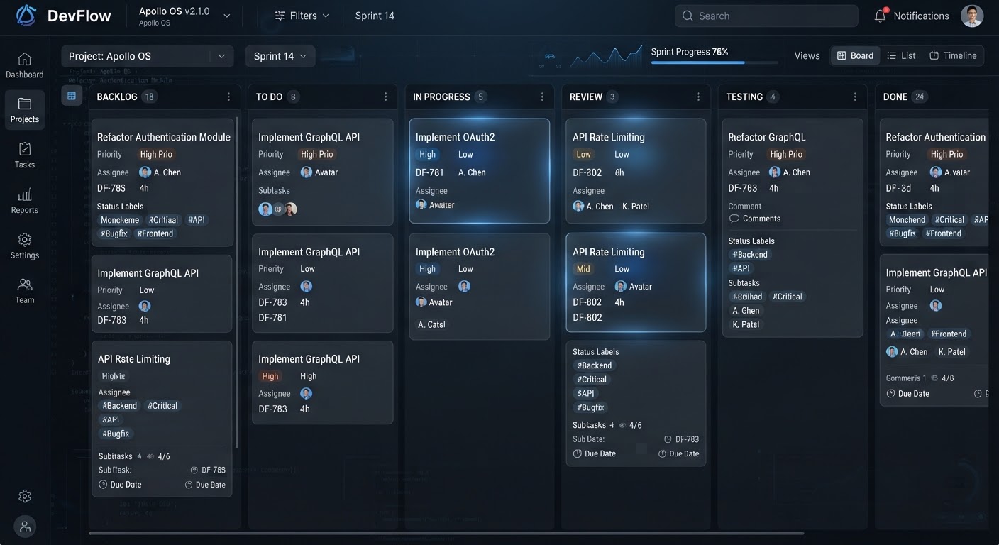 Illustrative interface visual