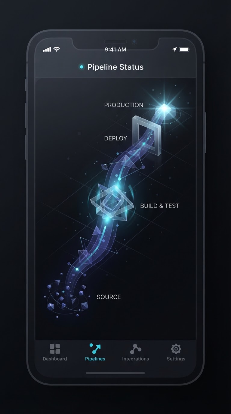 Illustrative interface visual